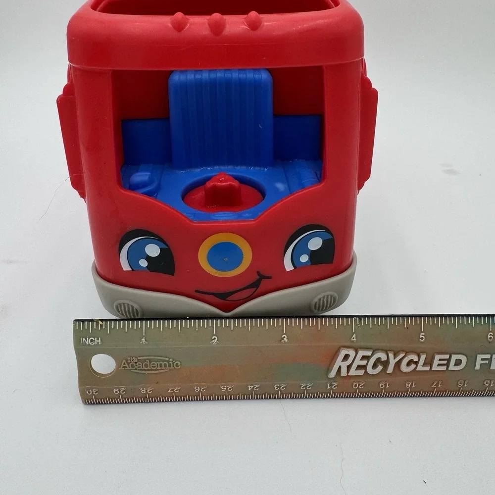 Fisher-Price Little People Helping Others Red Fire Truck Only - Lights & Sounds!